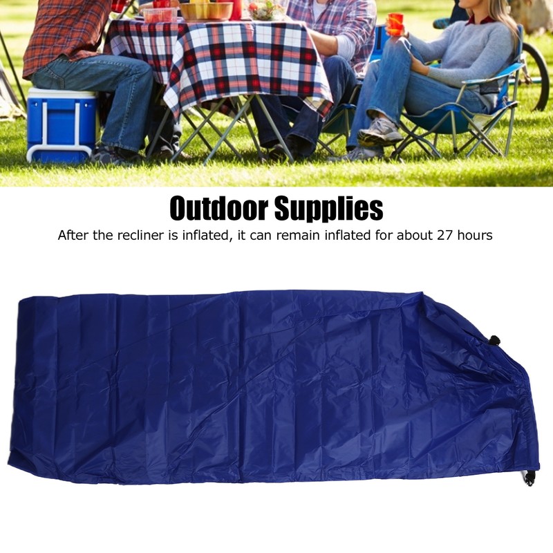 Foldable Air Sofa with Carrying Bag Inflatable Couch Sleepping Bed