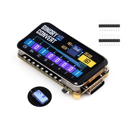 ESP32-C6 1.47inch Display Development Board, 172×320, 262K Color, Single-Core Processor 160MHz Running Frequency, with Colorful RGB LED, ESP32 with Display Supports W-i-F-i 6 & BLE