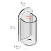 Linkidea Wall Mount Electric Toothbrush Holder, Acrylic Power Toothbrush Hanger,