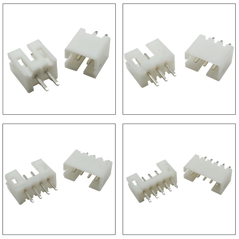 JTSINERU JST Connector Socket Kit, JST PH 2.0 2.0MM 2Pin