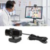 USB Computer Camera Drive Free Built in Microphone Lens Protection