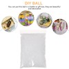 Healifty 60000pcs Foam Beads Mini White Styrofoam Polystyrene Balls for