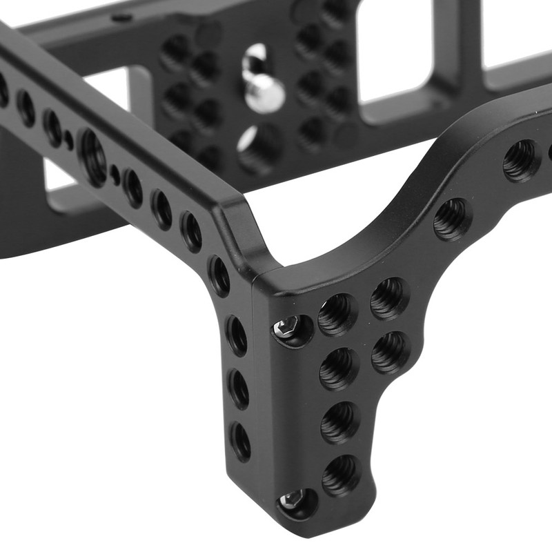 Photography Camera Cage Shooting Vlog with Cold Shoe Port for
