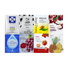 Bioaqua 100 Mascarilla Facial Tipo Coreana Natural Colageno Antiacne