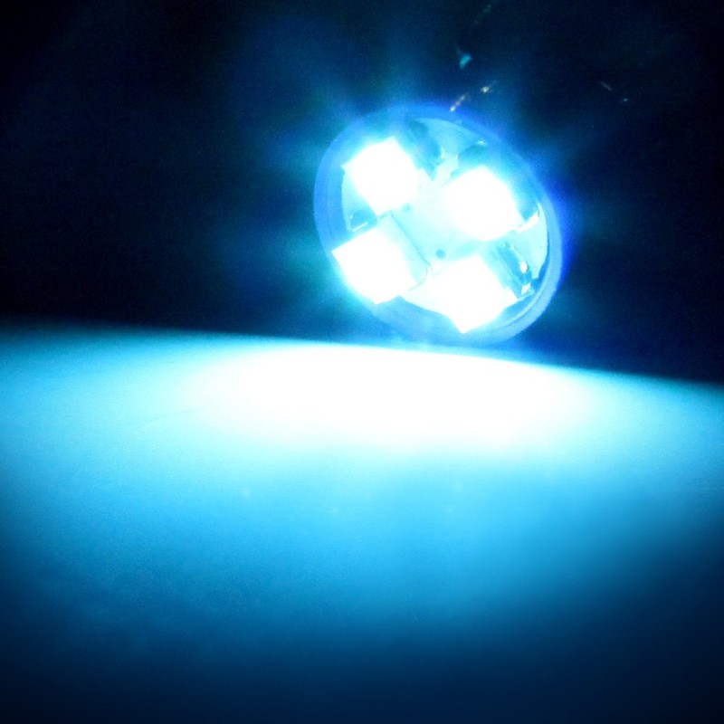 OCPTY 10Pack Ice Blue T10 194 Halogen Light Bulb with