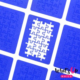 Whats Up Nails Puzzle Stencils for Nails, Autism Month Nail Stickers, Nail Art, Nail Vinyls