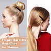 STSTR 10PCS French Barrette Hair Clips for Women, 2.48 Inch