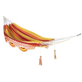 Best Guide Store, Portable Hammock for Two People, Outdoor Hammock Without Stand, Perfect for Outdoor, Indoor, Camping, Patio, Porch Includes a Woven Bag for Easy Storage and Transportation