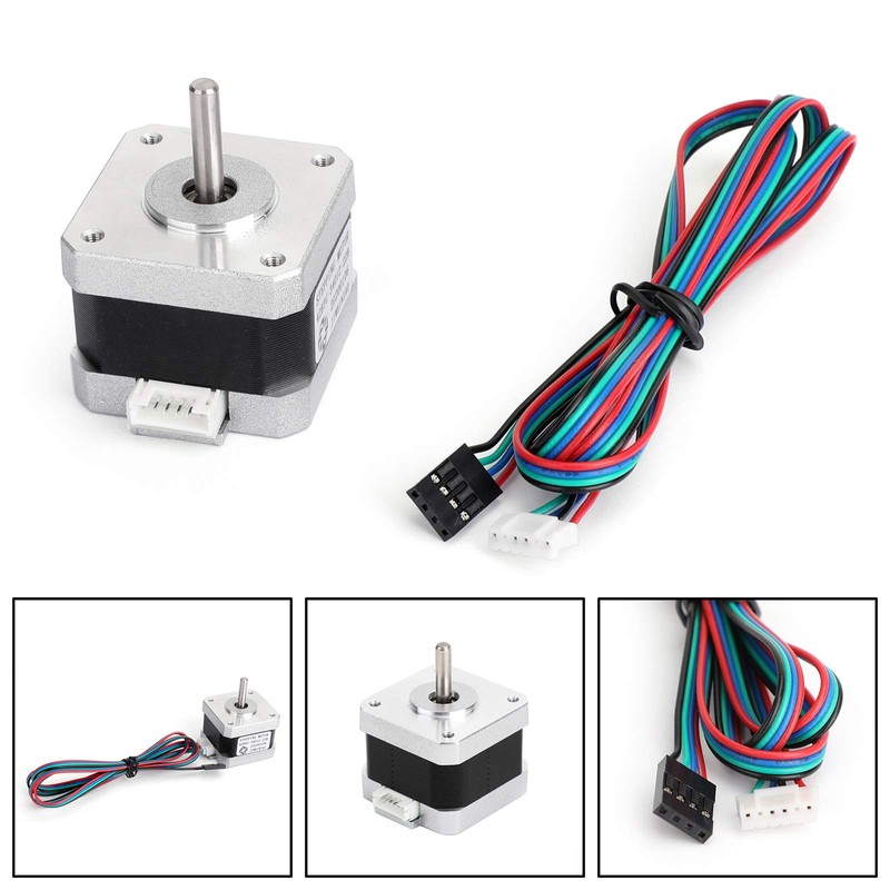 Areyourshop 3D Printer 42-34 0.8A X/Y/Z-axis Stepper Motor for 3D