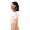Lofbaz Fabric Mask Cotton Washable Reusable (Turmeric - Pack of