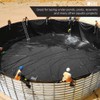 Elixir 2m Wide Black Polythene Sheeting Garden Cover Plastic (5m,