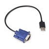 Evanlak USB-VGA Dummy Plug Headless Ghost Functional Stable Dummy Plug