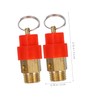 CHILDWEET 1/4'' Air Compressor Pressure Relief Safety Valve Kit Brass
