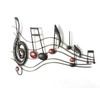 Deco 79 Metal Musical Notes Home Wall Decor Wall Sculpture