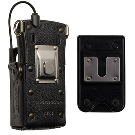 Radio Holder for Harris XL-200P and XL-185P – Premium Leather Design with D-Swivel Clip