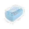 LIFKOME Foaming Soap Box with Soap Dish Multifunctional Soap Box