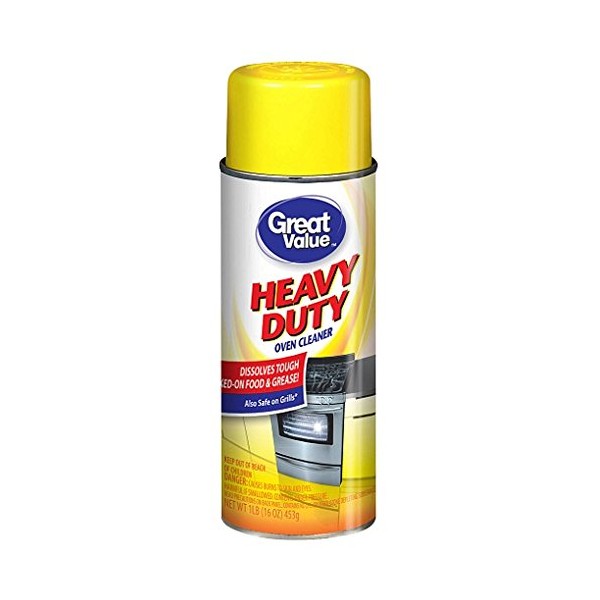 Great Value Heavy Duty Oven Cleaner, 16 Oz (1)