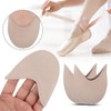 Almohadillas para los dedos, 1 par de zapatos de ballet