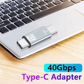 DUOBAGMA USB C Male to Male Adapter 40 Gbps, USB C to PD USB Type C Adapter Supports Data Transfer and Charging, USB C Connector Compatible with Thunderbolt 3/4, USB3.1, USB2.0 Transfer