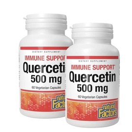 Natural Factors Liposomal Quercetin Quercetin 60 tablets 2 packs, 2 units / 네추럴팩터스 리포소말 퀘르세틴 케르세틴 60정 2팩, 2개