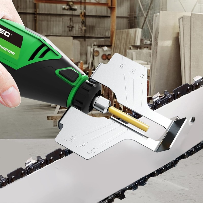 Electric Chainsaw Sharpener Kit – Multi-Purpose Chain Saw Sharpener Tool
