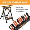 WORKESS 4 in 1 Roller Stand, Stable 440 Lbs Load