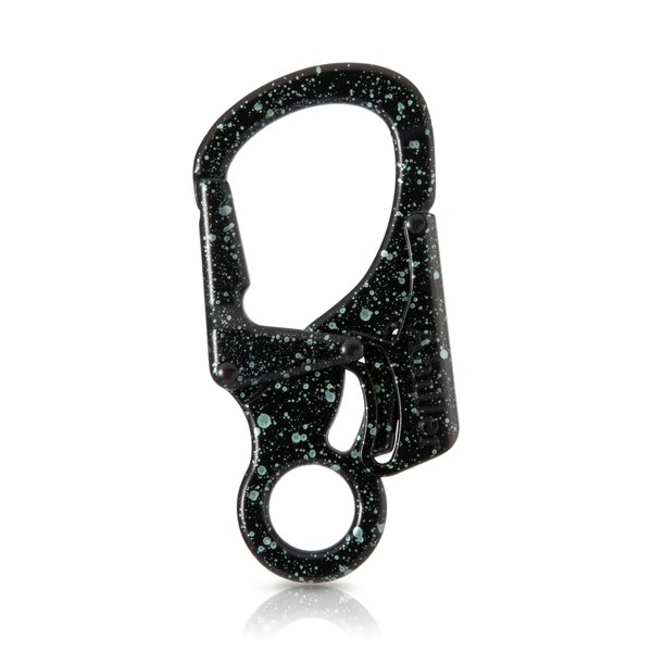 Ahiller Carabiner Keychain Clips, 3" Zinc Alloy Double Lock D