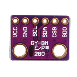 HALJIA GY-BME280-3.3 High Precision I2C SPI Breakout Barometric Pressure Temperature Humidity Digital Sensor Module Board Compatible with Arduino Raspberry Pi ARM DIY etc.