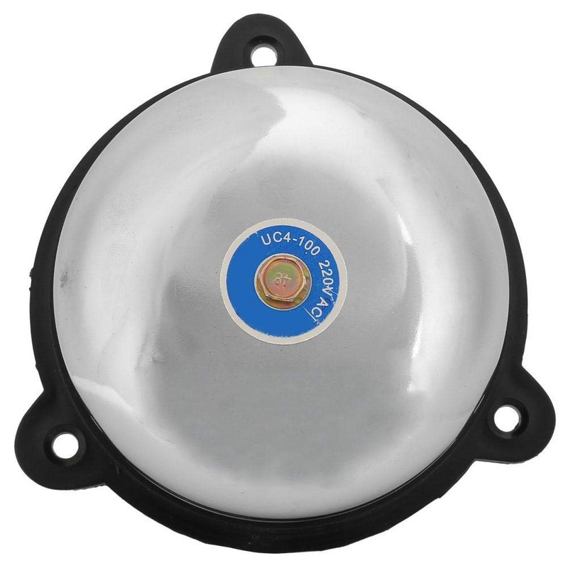 Electric Bell Bells 220V 100mm/4in Non‑Sparking Bells Stainless Steel for