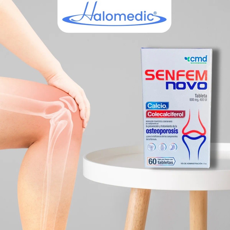 Senfem Novo Calcio Osteoporosis 60 Tabletas 5g