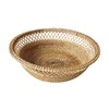 MAGICLULU Woven Round Bread Basket for Serving Rattan Fruit and