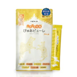 Veterinarian Recommended: Happippet, Dog, Cat, Pua Puree, 7 Pieces, Health, Nutrition, Additive-Free, Ginseng, Cordyceps, Lactic Acid Bacteria, Dietary Fiber, Senior, Aged Domestic