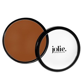 Jolie Paramedical Kamaflage Foundation Heavy Duty Concealing Creme - Cover Tattoos, Scars, Birthmarks, Bruises, Veins - Face & Body - Vegan - Gluten Free- Paraben Free 12g (Cappuccino)