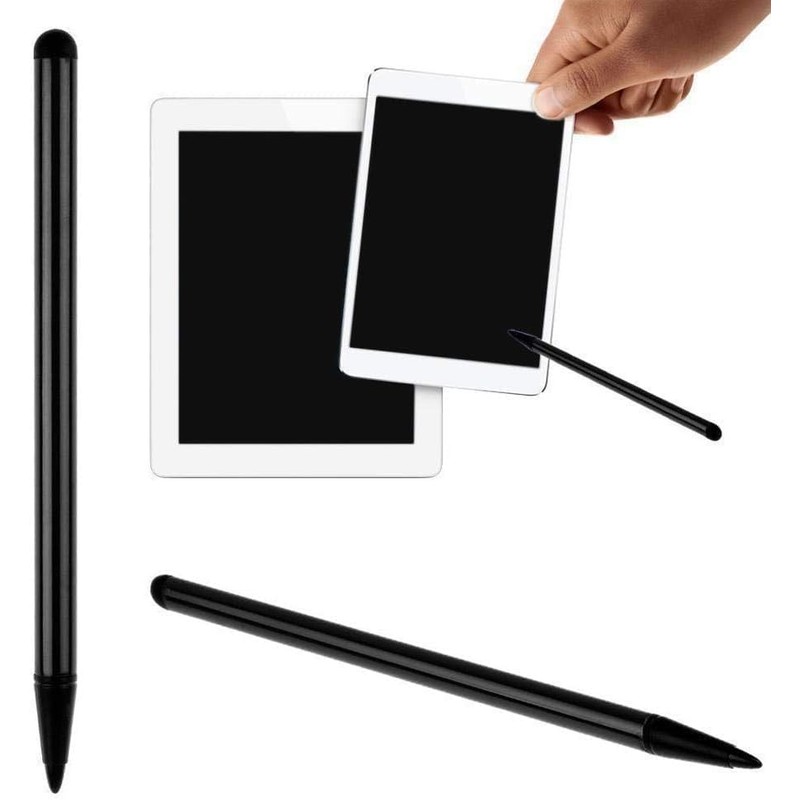 3 Silver Stylus Pens, Universal Fine Point Pencil for Cell