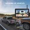 eRapta Wireless Backup Camera Magnetic: 5” Portable, 1-Min Install-Free Trailer