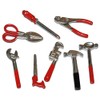 alles-meine.de GmbH Miniature 8-Piece Tool Set for Dollhouse Scale 1:12 for Dollhouse Dollhouse Dolls Kitchen Tool Box for Gnome