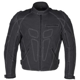 Wicked Stock Motorcycle Jacket for Men Motorbike Powersport Riding Gear Dirt Bike Racing Adventure Biker Jackets with Protective Armor | Waterproof Dual Biker Sports Racer Jacket