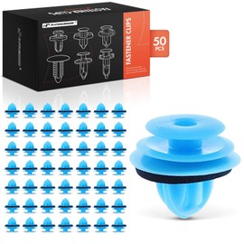 A-Premium 50PCS Nylon Front Door Trim Panel Retainer Clip with Sealer Compatible with Toyota Camry, Prius C & Lexus ES350, CT200h, ES300h, IS200t, IS250, IS300, IS350, NX200t, NX300h, RX350, RX450h