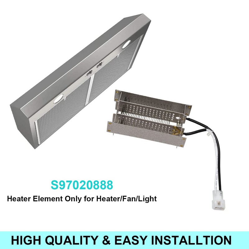 MIYOLO S97020888 Heating Element Fits for NuTone Broan Heater/Fan/Light