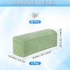 sourcing map 4Pcs Stretch Armrest Covers, Chenille Soft Armchair Slipcovers