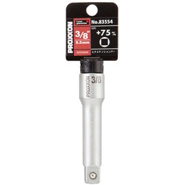 PROXXON No.83554 Extension Bar, 3/8 inches (75 mm)