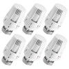 BYZESTY Heating Thermostat Radiator Thermostat Head Heating Controller: Pack of