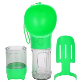 Pet Water Cup Portable Dog Water Bottle Cat Travel Drinking Feeder Pet Supplies 300mlGreen