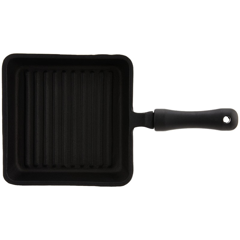 Norpro Mini Cast Iron Panini Pan with Press, 5.9 IN,