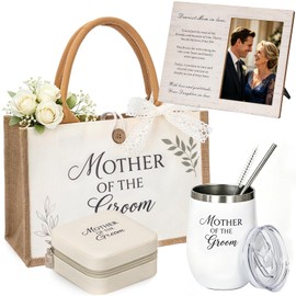 Mother of the Groom Gifts Set for Wedding Day Mom Accessories Bag