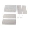 Over Door Organizer 4 Tiers Sturdy Widened Hook Nonwovens Widely