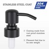 ALTGLAS 2 Pcs Soap Dispenser Pump Head 'Zagreb' - Spare