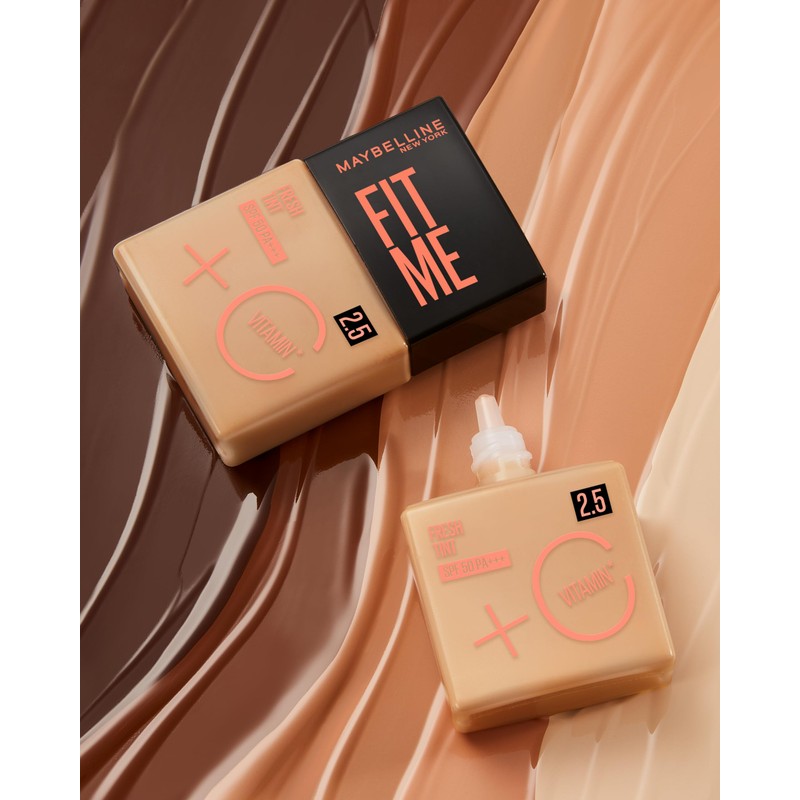 Base de maquillaje Fit Me Fresh Tint, 0.5 Maybelline NY