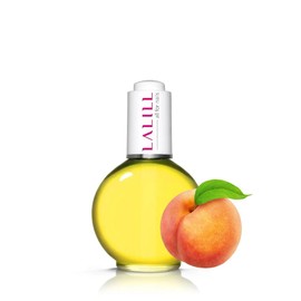 LALILL Nail Cuticle Oil 75 ml - Peach Nail Care Oil - Nail Oil Care for Nails Cuticles - Spa Manicure Nail Design Hands - Vegan - with Pipette