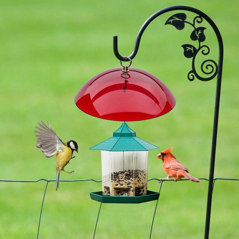 Outdoor Baffle for Bird Feeder Clear Bird Feeder Protective Dome